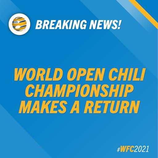 World Open Chili Makes A Return