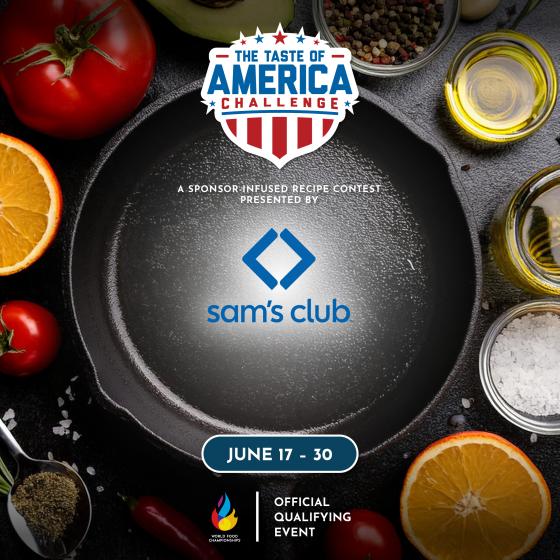 World Food Championships Set to Launch 2025 “Taste of America” Challenge Presented by Sam’s Club