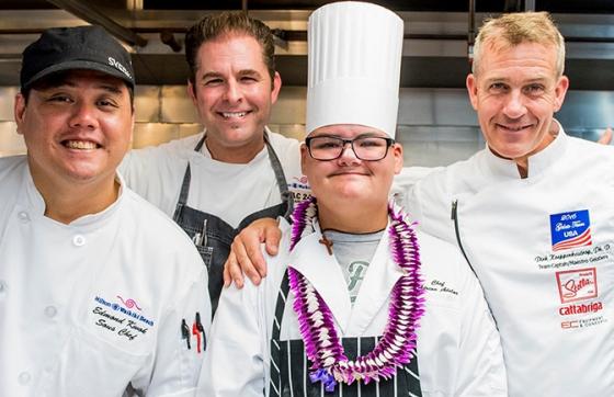 Reigning Seafood Champ Helps 16-Year Old’s Culinary Wish Come True at WFC