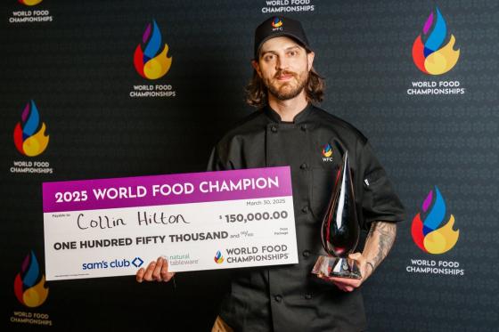 World Food Championships Crown Collin Hilton the 12th Annual World Food Champion